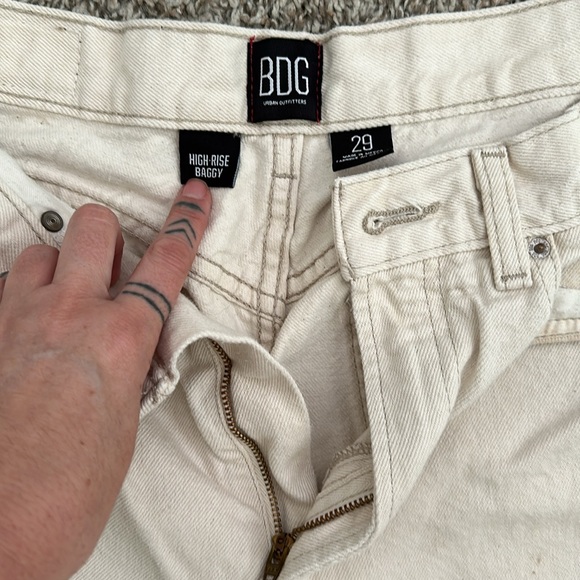 Distressed bag jeans Urban Outfitters - Picture 4 of 5